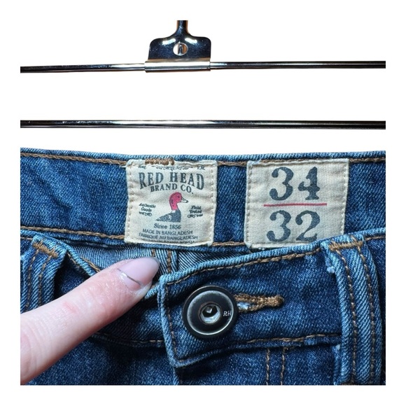 RED HEAD BRAND CO Men’s Jeans 34x32 - Picture 5 of 12